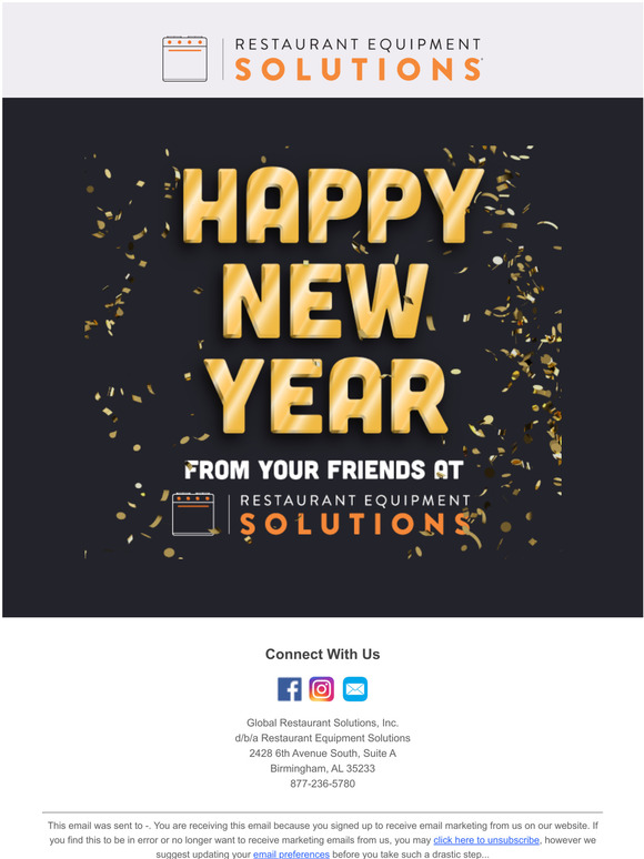 Happy New Year from All of Us!