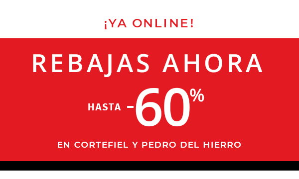 Cortefiel: Hasta -60% Nuevo ao, nuevas REBAJAS! YA ONLINE | Milled