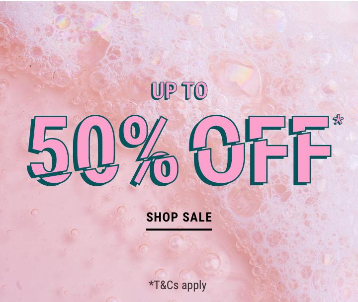 Up to 50% off