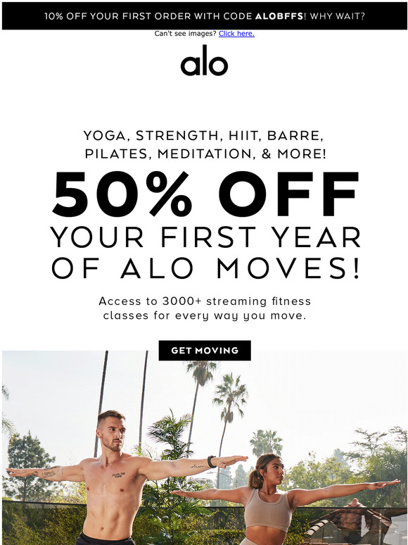 Alo Yoga 50 OFF ALO MOVES GET MOVING IN 2022 Milled