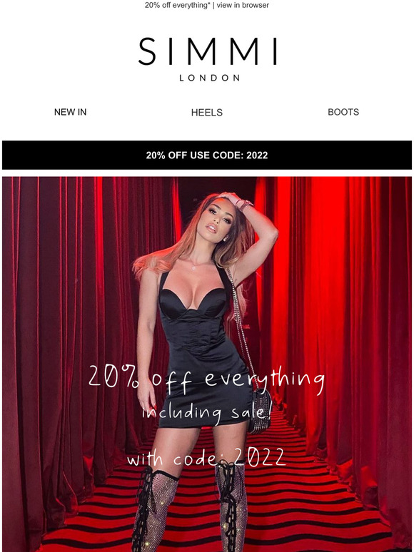 woah - 20% off?