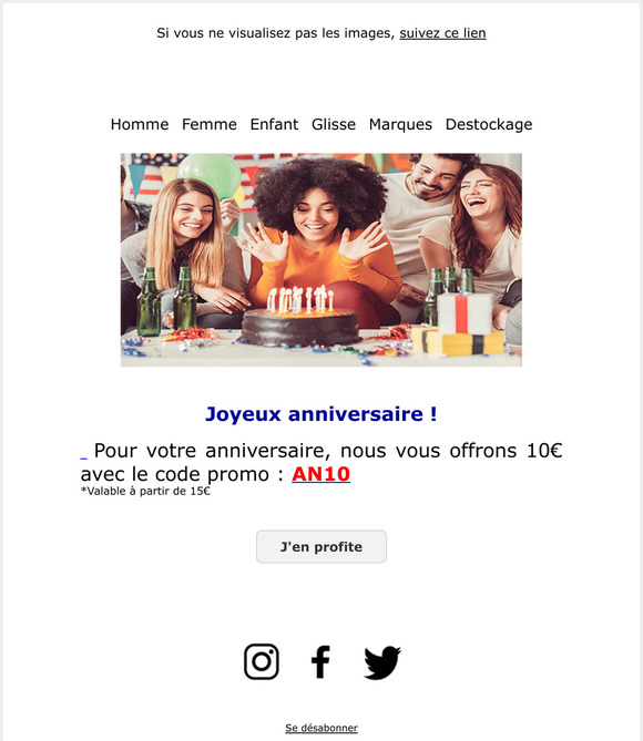 Joyeux Anniversaire -Venez dcouvrir votre cadeau...