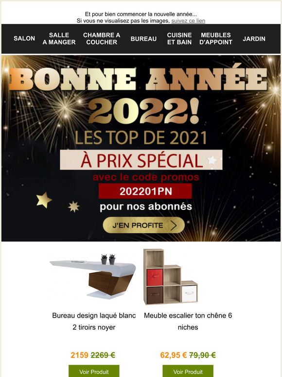 Bonne anne 2022, ne manquez pas les TOP de 2021 !