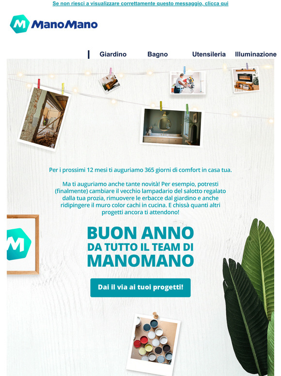 Buon anno e (soprattutto) auguri per i futuri progetti!