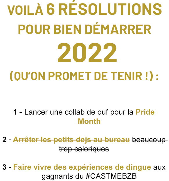 6 résolutions pour bien demarrer 2022 !
