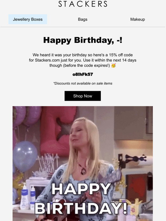 Stackers: Happy Birthday from Stackers! | Milled