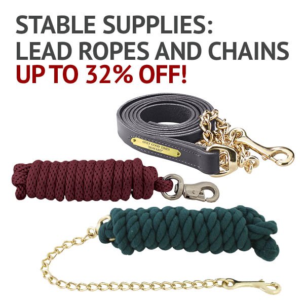 Stable Supplies: Lead Ropes and Chains