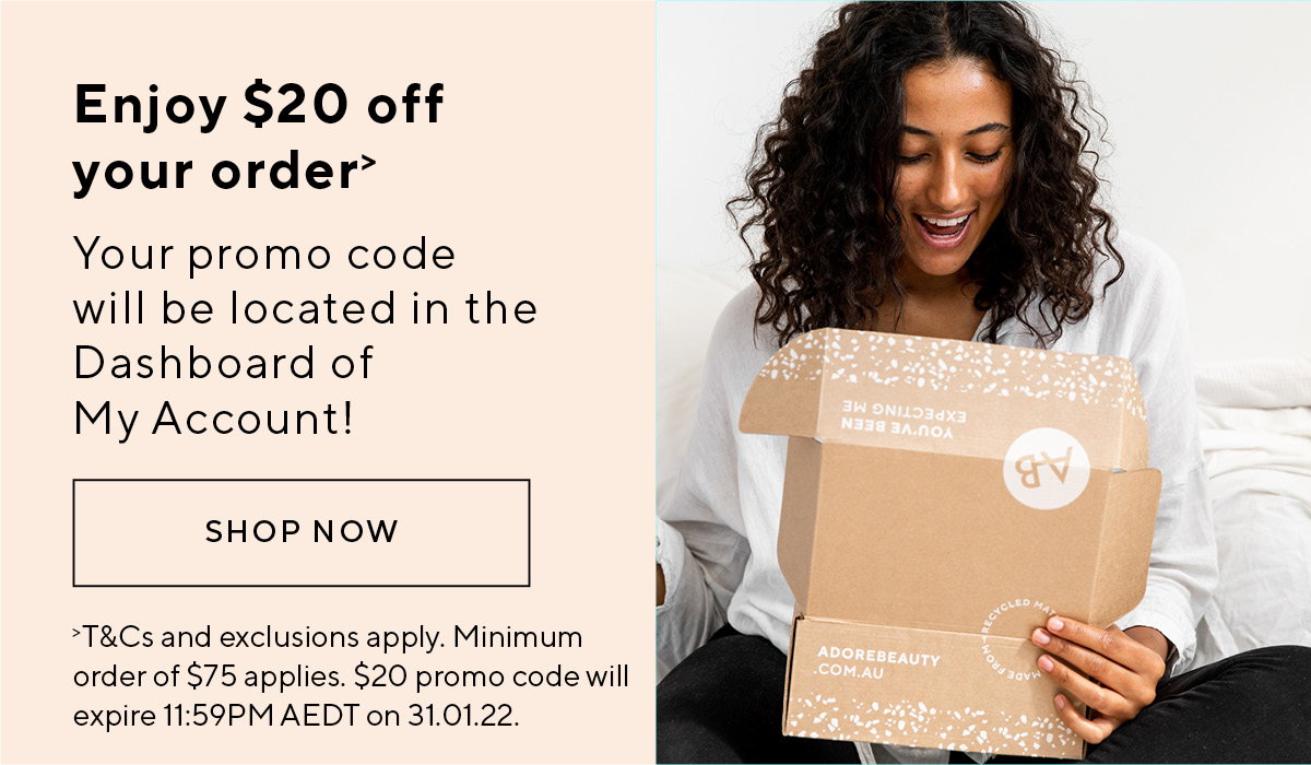 Enjoy $20 off your order>