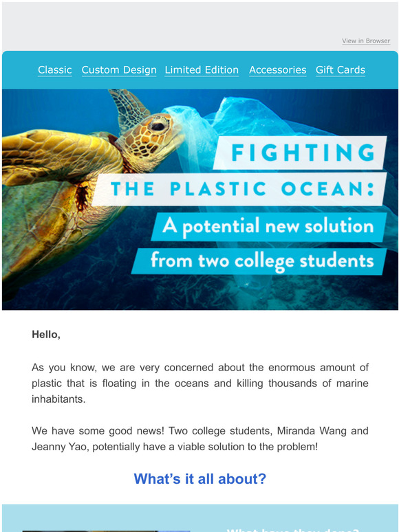 Fighting The Plastic Ocean: New Solution found!