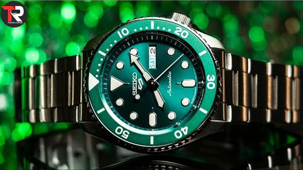 seiko 5 sports verde