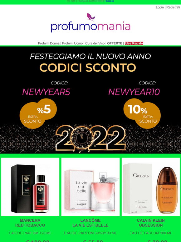 profumomania: In Attesa del Black Friday? Oggi ti Offriamo di Pi! % | Milled