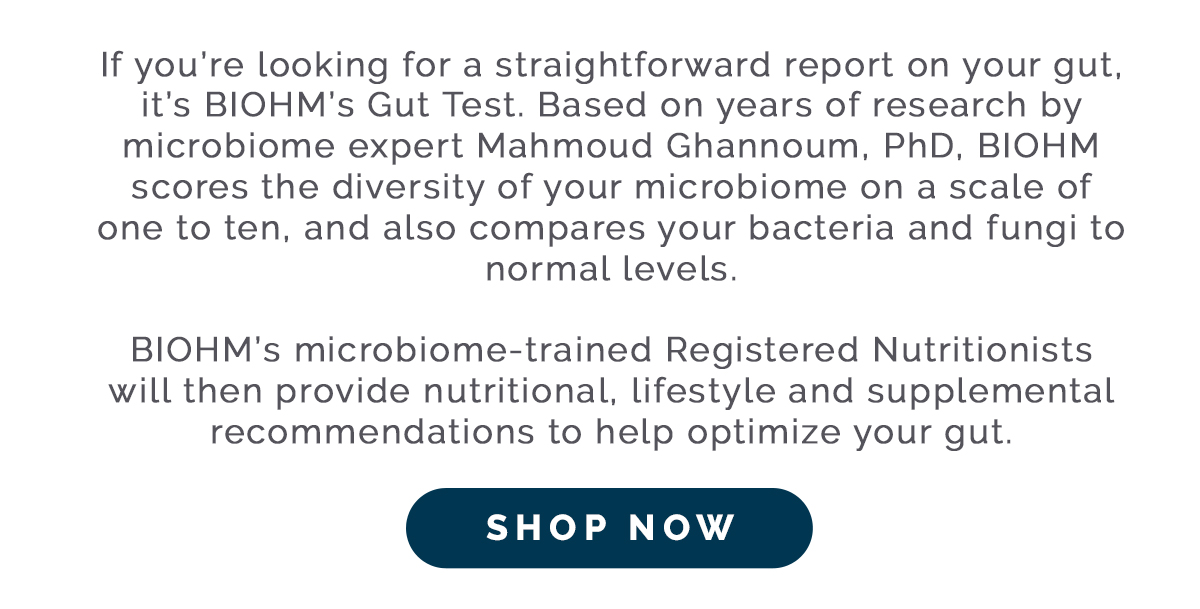 BIOHM Health Why Has Goop Included BIOHM's Gut Test in Their Guide