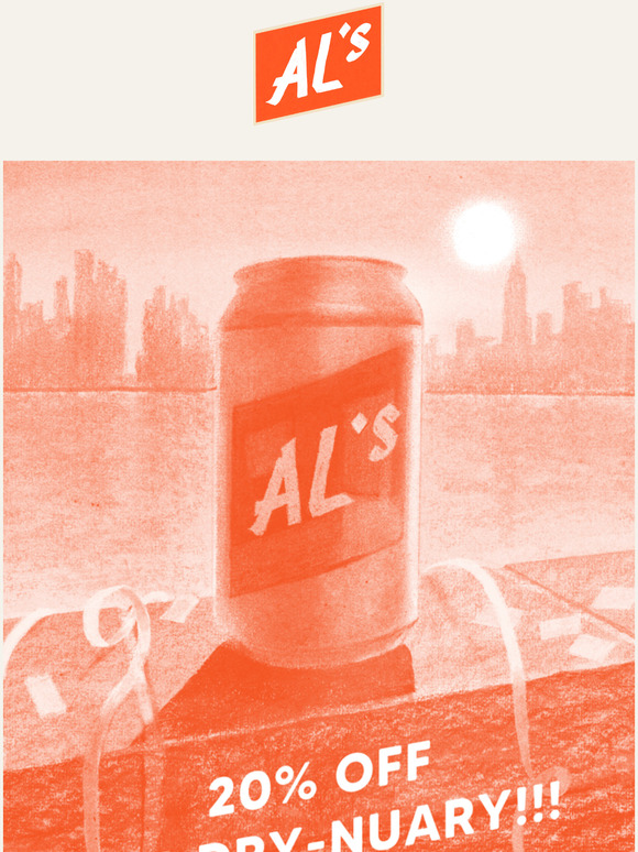 Its a new dawn, its a new day, its a new yearand ALs has got somethin to make you feel good