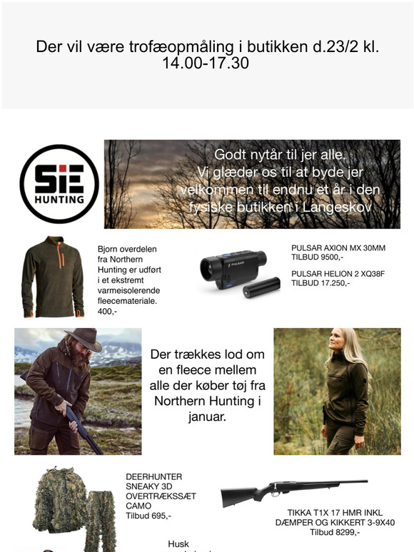 Godt Nytr Fra SIE-Hunting