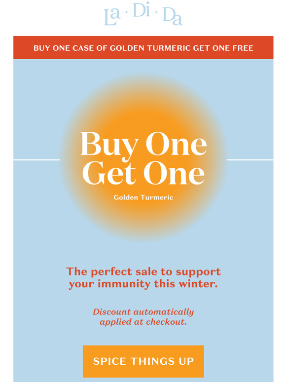 IMMUNITY SALE: buy one get one free!