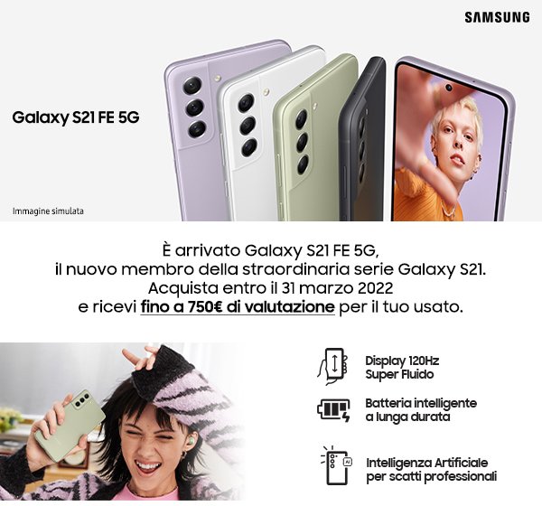 Samsung Galaxy S21 FE 5G Lancio