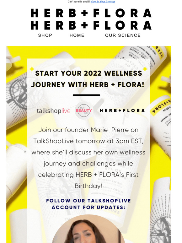 Let's get personal! Join us live on TALKSHOPLIVE tomorrow! 