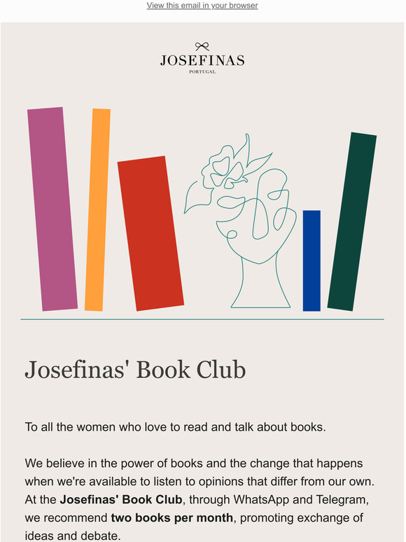  The Josefinas' Book Club awaits you!