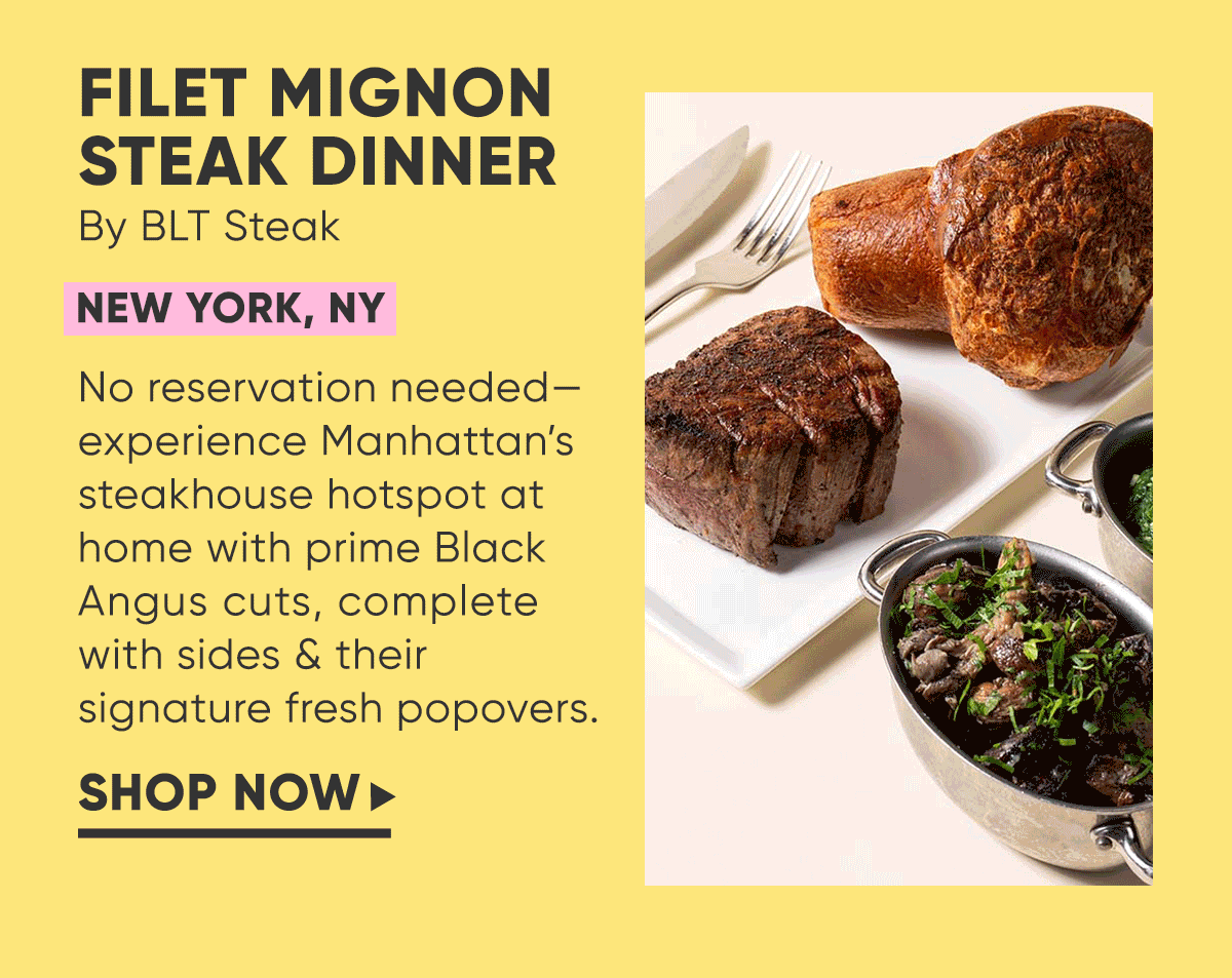 Goldbelly Ultimate Dinners for 2 Wolfgang Puck + Stephanie Izard