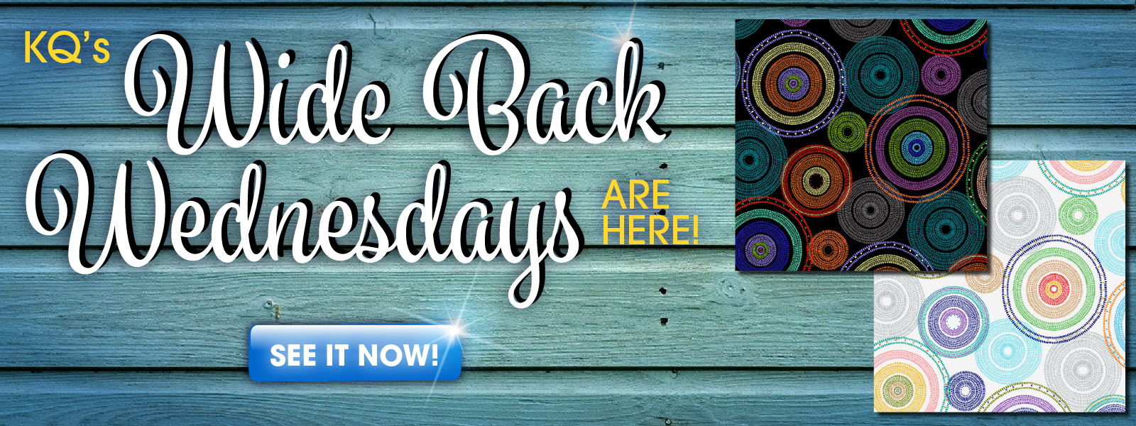 KeepsakeQuilting The first Wide Back Wednesday of 2022! Milled