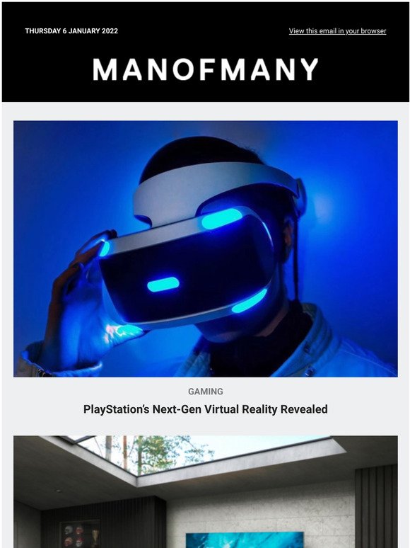 Man Of Many Playstations Next Gen Virtual Reality Revealed And More Milled