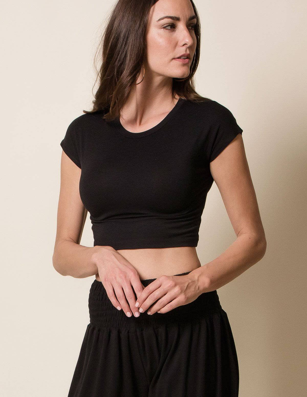 Image of Bamboo / Organic Cotton Crop Top