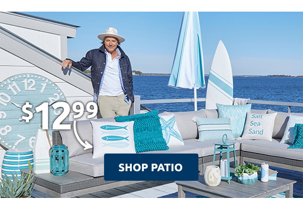Shop patio.