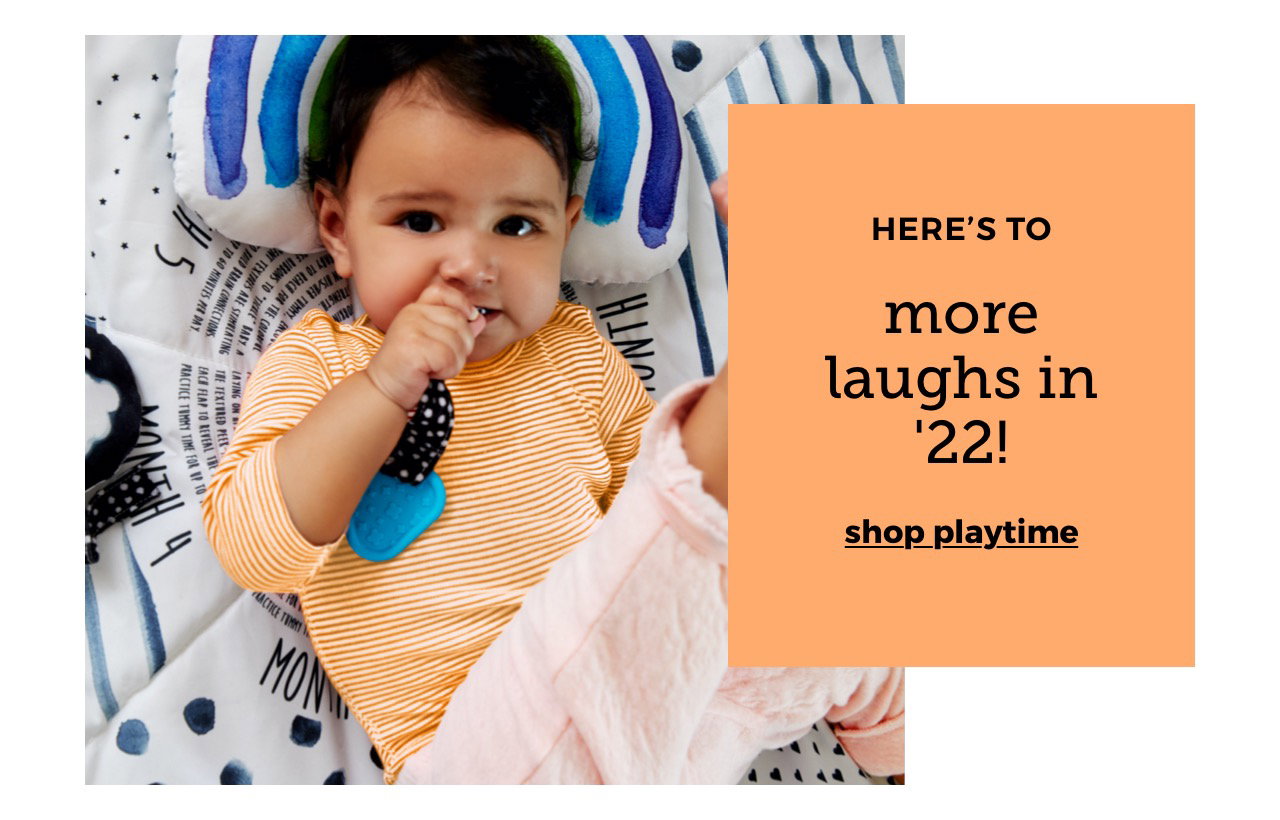 HERE’S TO more laughs in '22! | shop playtime