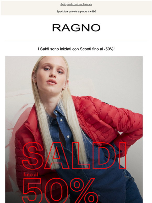 Ragno IT: Ragno: Saldi fino al -50%! | Milled