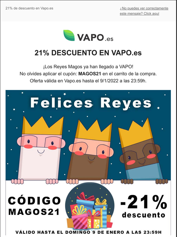  LOS REYES HAN LLEGADO A VAPO