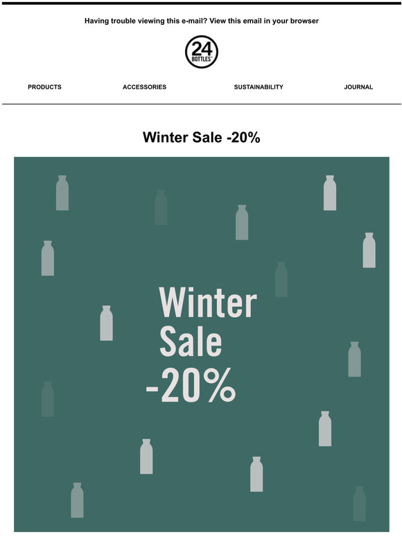 -20% OFF: discover our coolest Winter Sale selection!