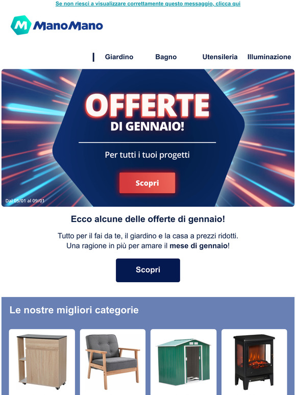 Offerte di gennaio