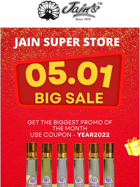 January Flash Sale! jainperfumers.com