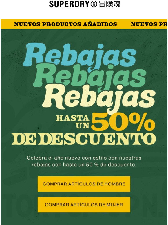Superdry ES: Ms de 1700 artculos con un 50% de descuento | Milled