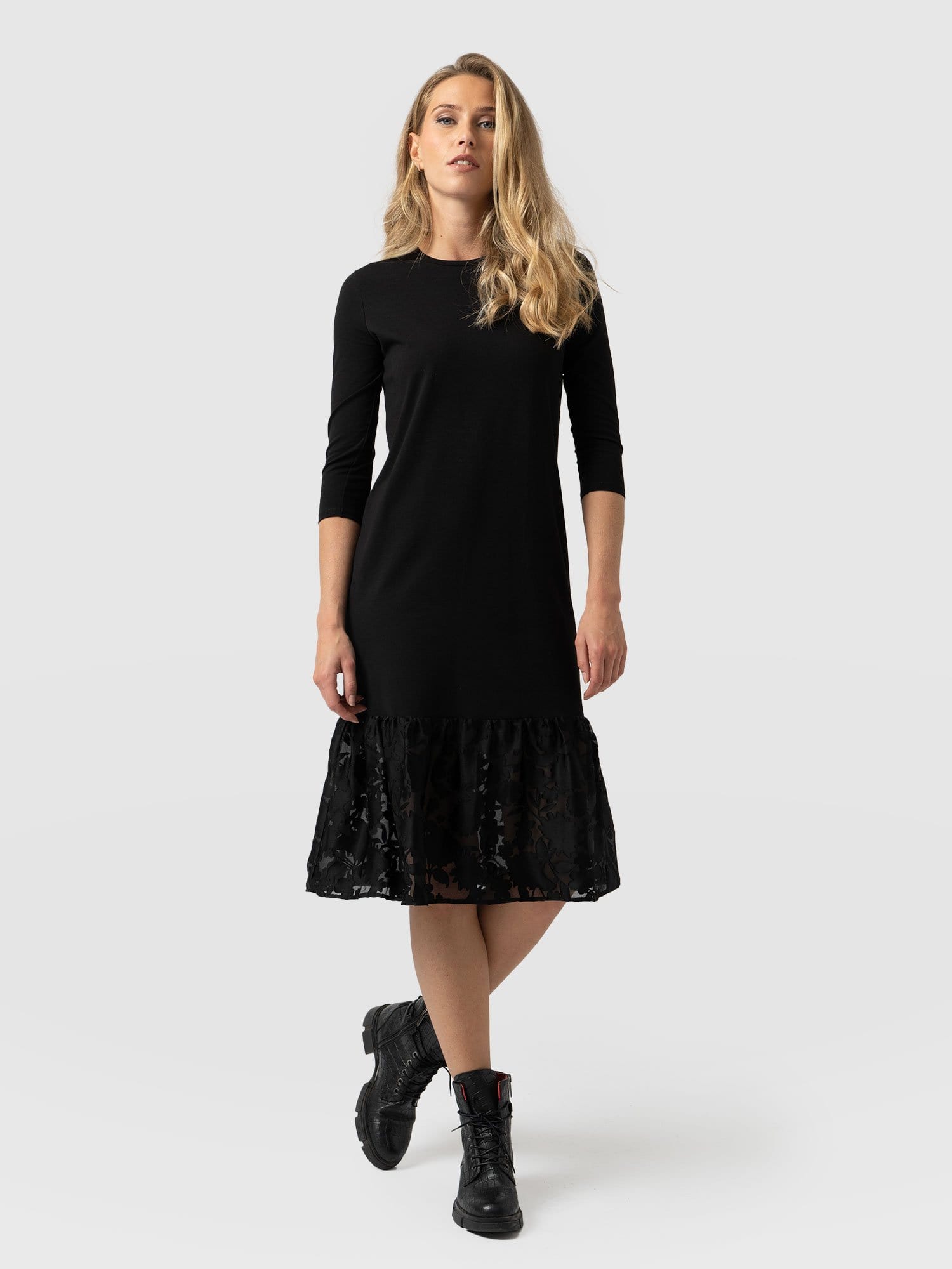 Saint + Sofia: The Gwen Midi Dress | Milled