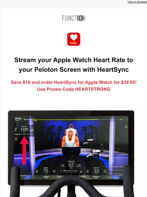 heartsync peloton