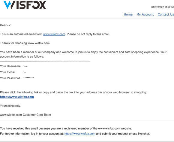 Welcome to www.wisfox.com.
