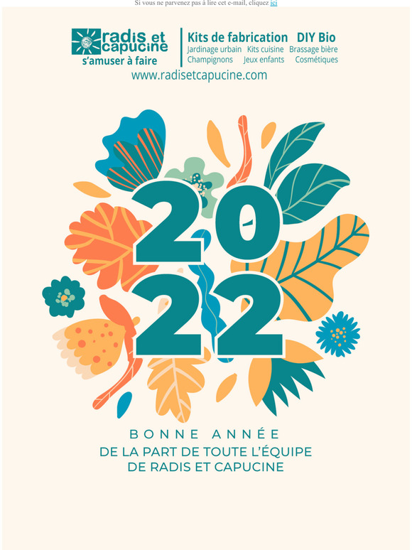 L'quipe de Radis et Capucine vous souhaite une trs bonne anne !