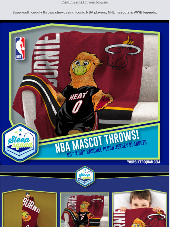 Bleacher Creatures LLC Cuddle up with NBA Mascots! Milled