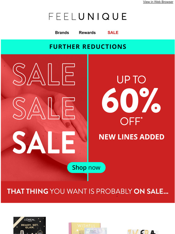 FURTHER REDUCTIONS