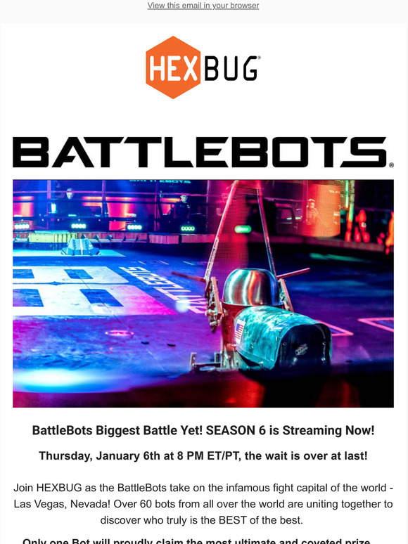 BATTLEBOTS Season 6 Premieres Tonight On Discovery!