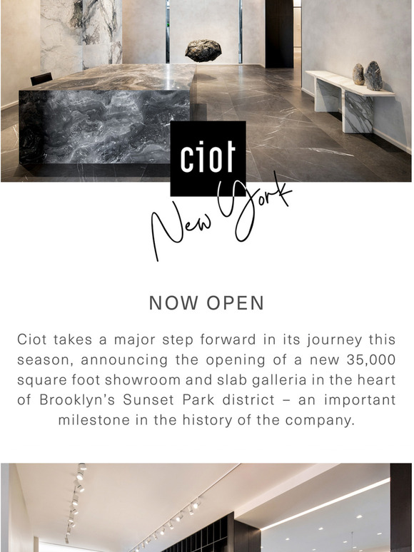 Ciot New York - Now open & ready to greet you !