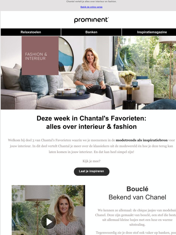 Laat je inspireren door modehuis Chanel!