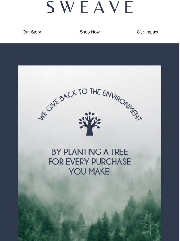 Buy A Sheet Set And Plant A Tree