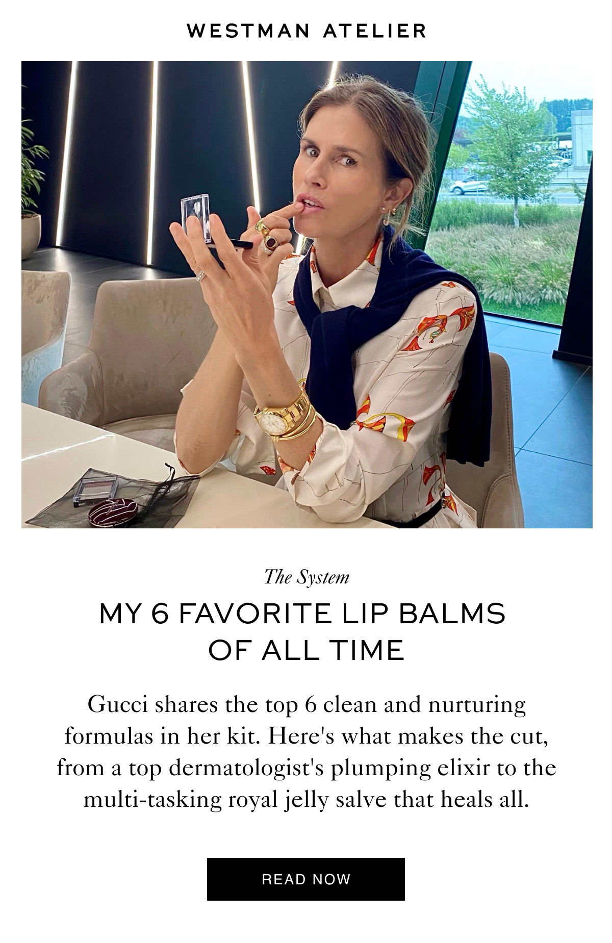 Westman Atelier Gucci's Guide Best Lip Balms of All Time Milled