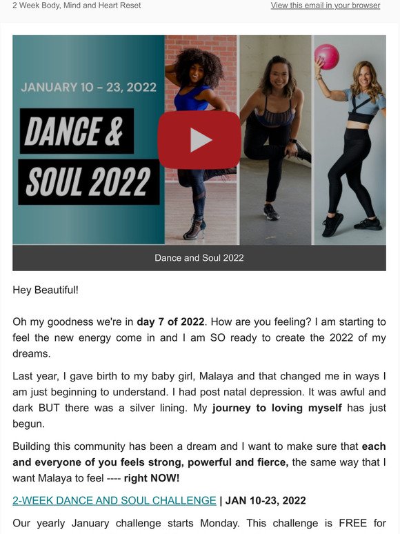 FREE Dance Workouts, Challenges & more, Are You IN?