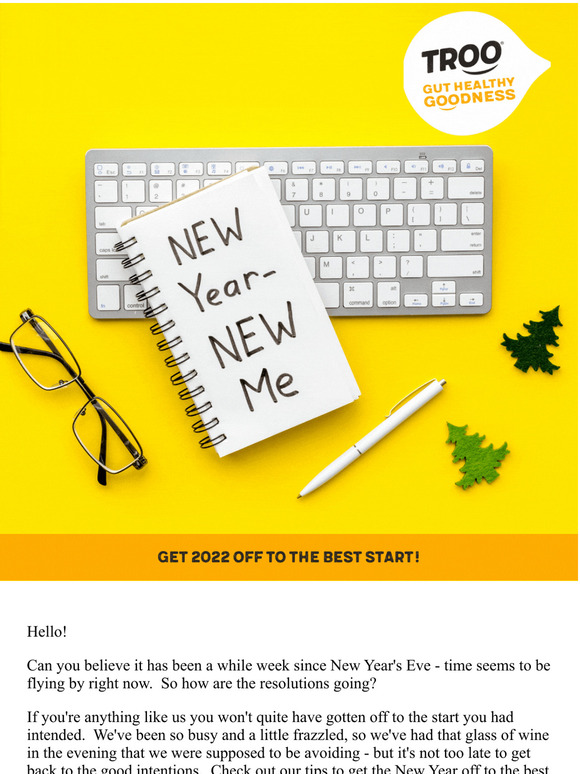 Getting 2022 off to the best start - it's not too late!  + discounts / special offers to make it even better!