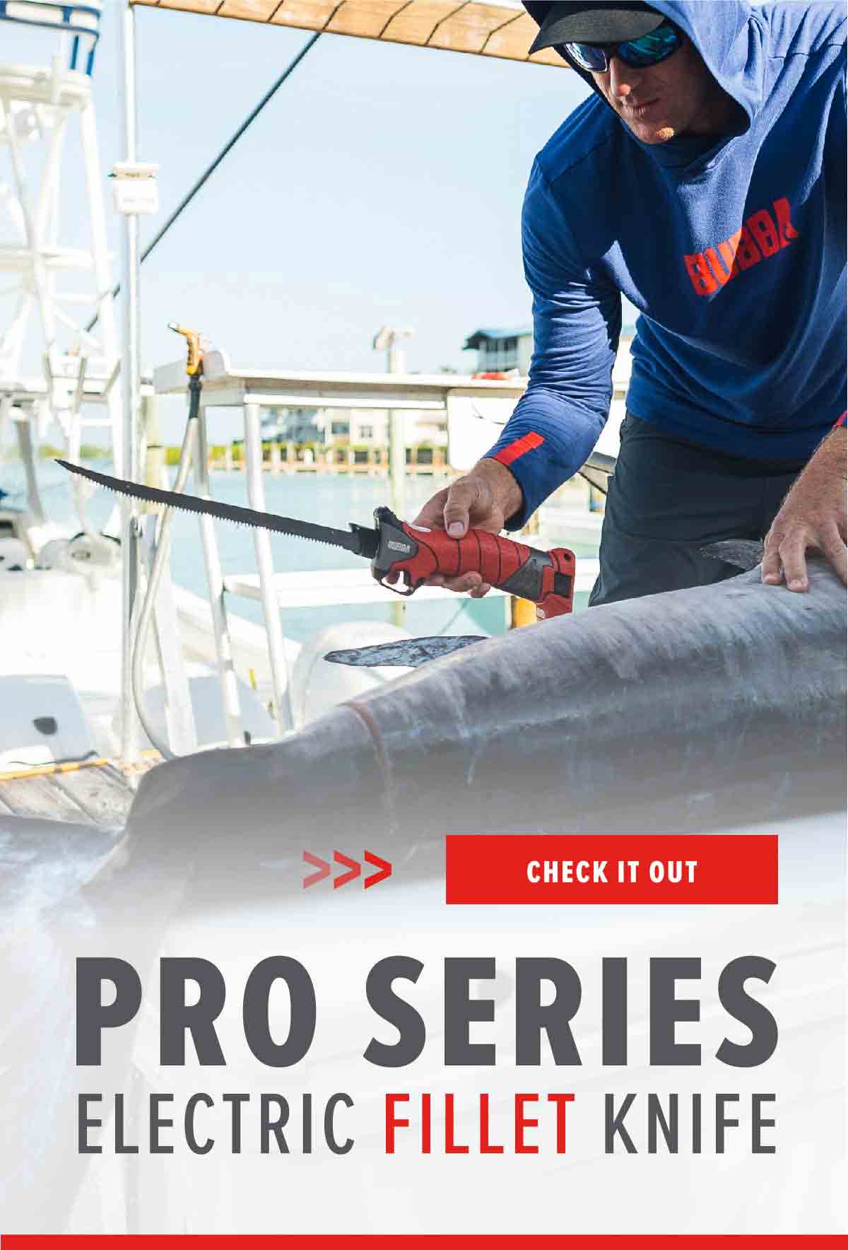 Bubba Blade The Pro Series Electric Fillet Knife Is Back In Stock