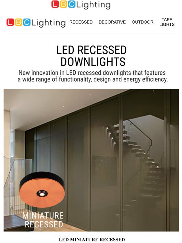 Best Selection on LED Recessed Lighting
