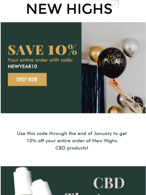 10% Off All CBD Products 